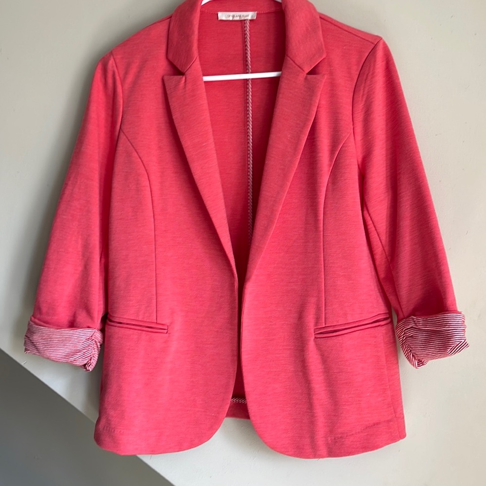 Skies are blue Pink blazer